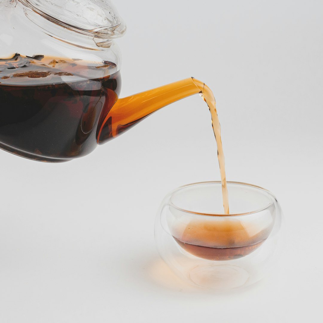 kettle with glass